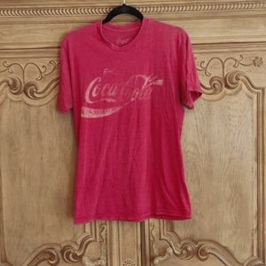 Vintage, Coca-cola red short sleeve t-shirt